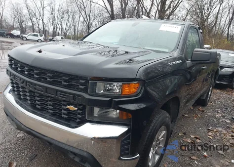 2019 Chevrolet Silverado 1500 Work Truck из США, поврежденный, VIN 3GCNWAEH9KG310316